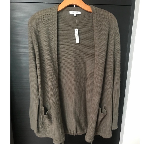 Madewell Sweaters - ✨NWT✨ Madewell Open Front Sweater Cardigan